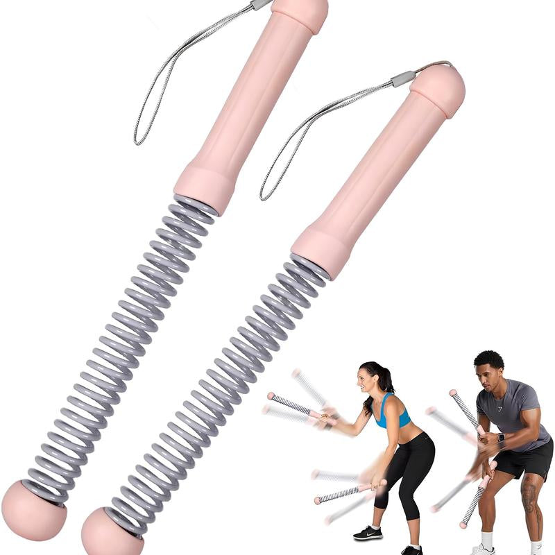 New Upgrade Weighted Cordless Battle Ropes – Quiet Ropeless Training Rope Fitness Equipment for Home Gym, Portable Exercise Battle Rope for Women & Men, Indoor & Outdoor Workouts