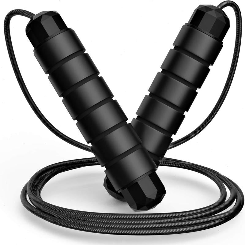 【2026 New Year'S Gift】Pro Speed Jump Rope with Tangle-Free Design Ball Bearing Swivel Quick-Adjust Ergonomic Grips for Home Gym Workout Equipment