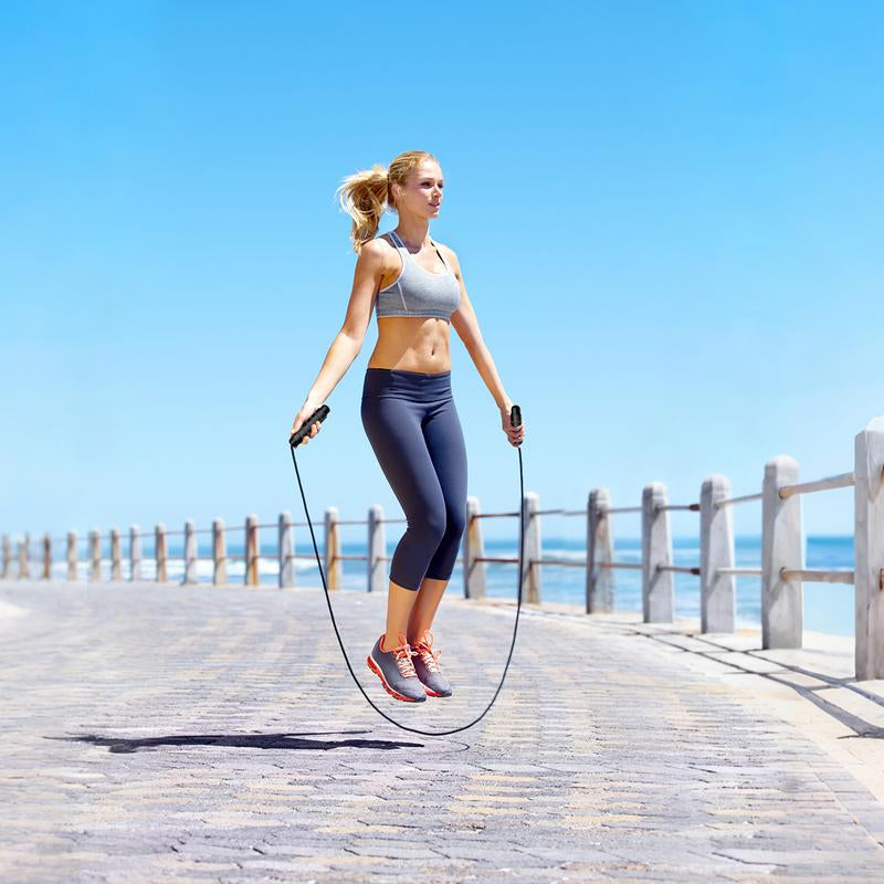 【2026 New Year'S Gift】Pro Speed Jump Rope with Tangle-Free Design Ball Bearing Swivel Quick-Adjust Ergonomic Grips for Home Gym Workout Equipment